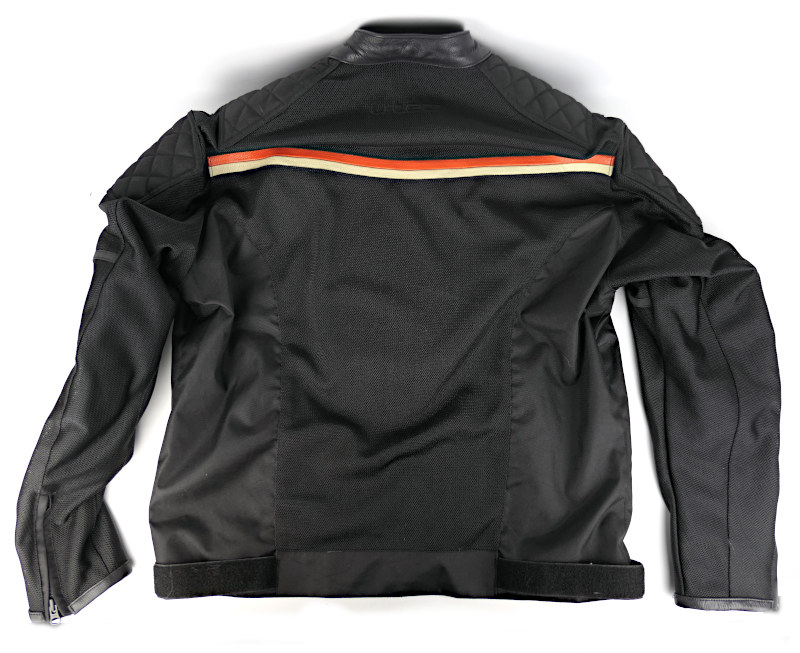 Zánovní letní pánská bunda W-TEC 2Stripe, černo-oranžová - vel. XL (rozšířená)