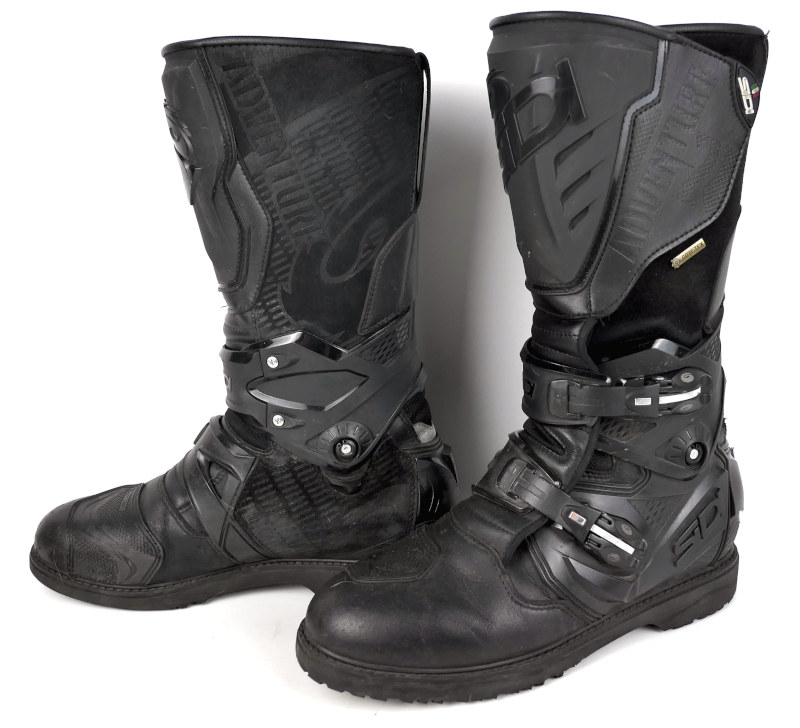 Nepromokavé enduro boty SIDI Adventure 2 Gore-Tex, černé - vel. 45