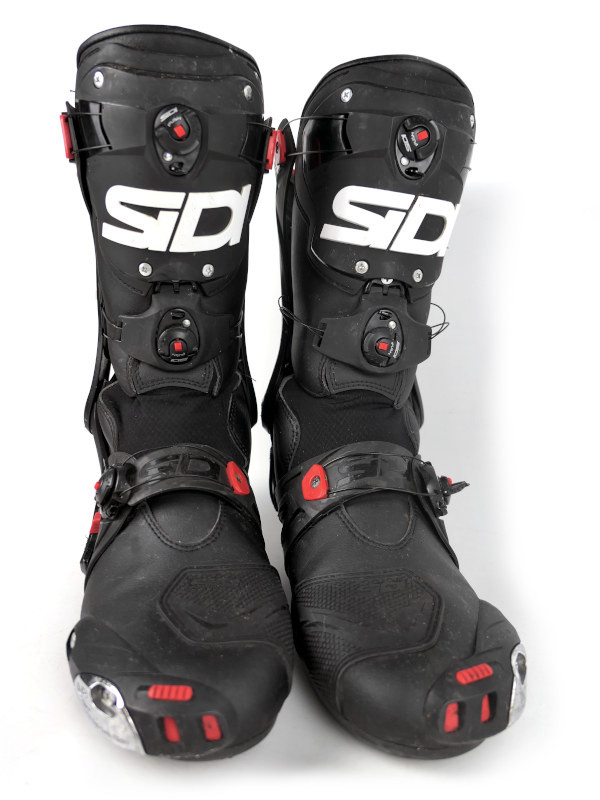 Sportovní moto boty Sidi Rex, černo/bílo/červené - vel. 46
