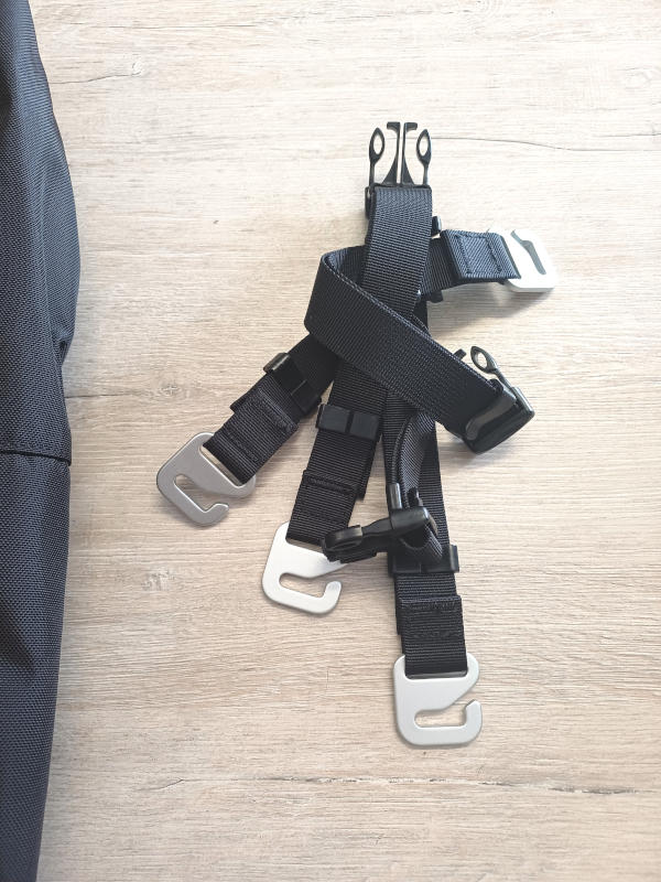 Nepromokavá zánovní moto brašna Kriega US-30 Drypack, 30L - černá