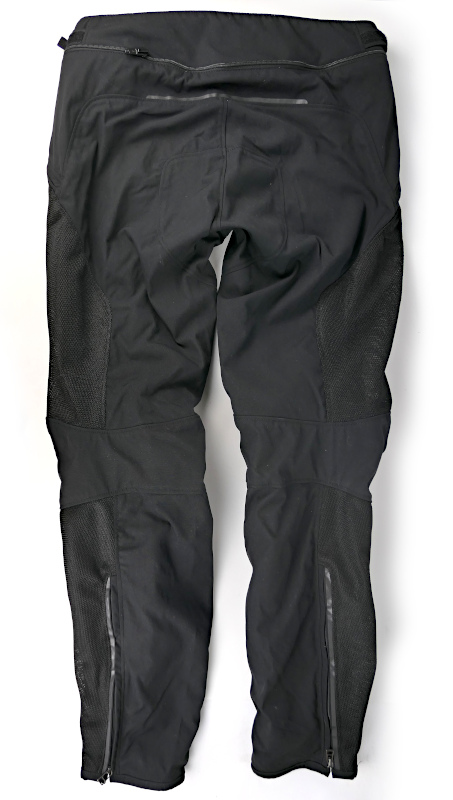 Zánovní letní síťované kalhoty Dainese Drake Super Air, černo/červené - vel. 52 (L)