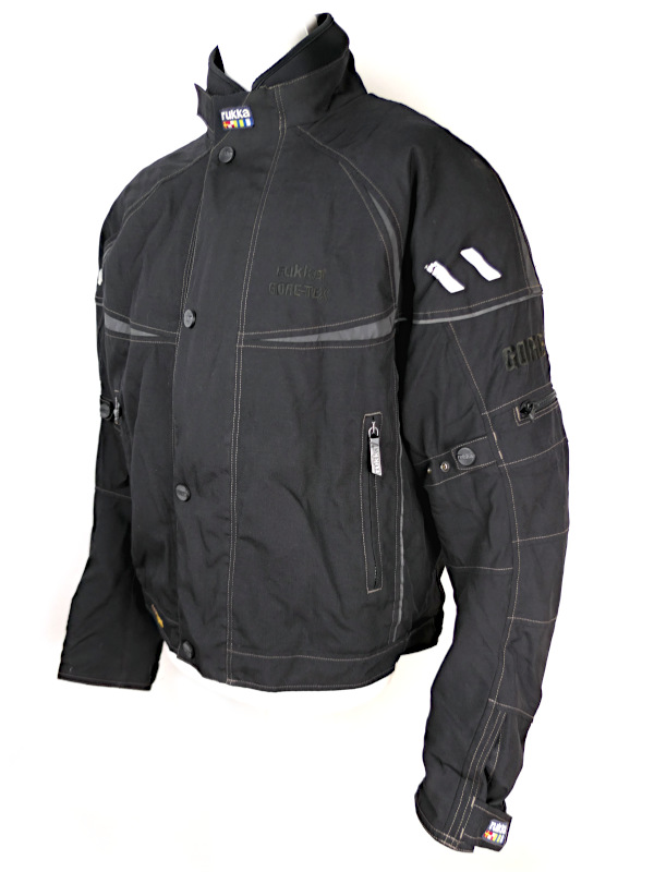 Pánská textilní moto bunda Rukka Cordura, černá - vel. 52 (L)
