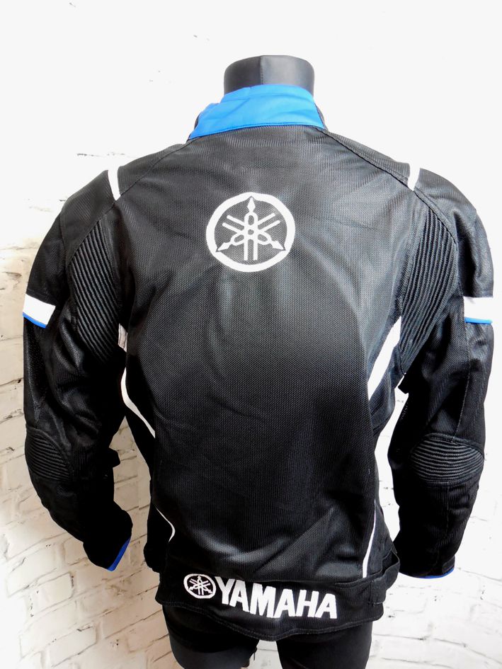Zánovní pánská letní bunda YAMAHA s chrániči, vel: XL