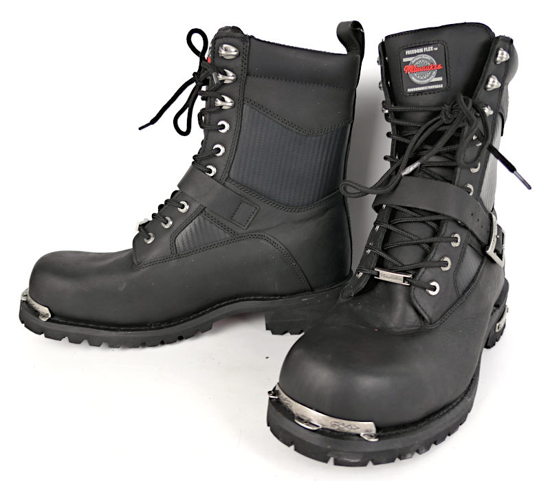 NOVÉ Kožené boty MILWAUKEE Renegade, vel: 46D