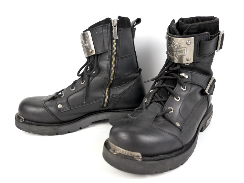 Kožené boty HARLEY-DAVIDSON, vel: 45