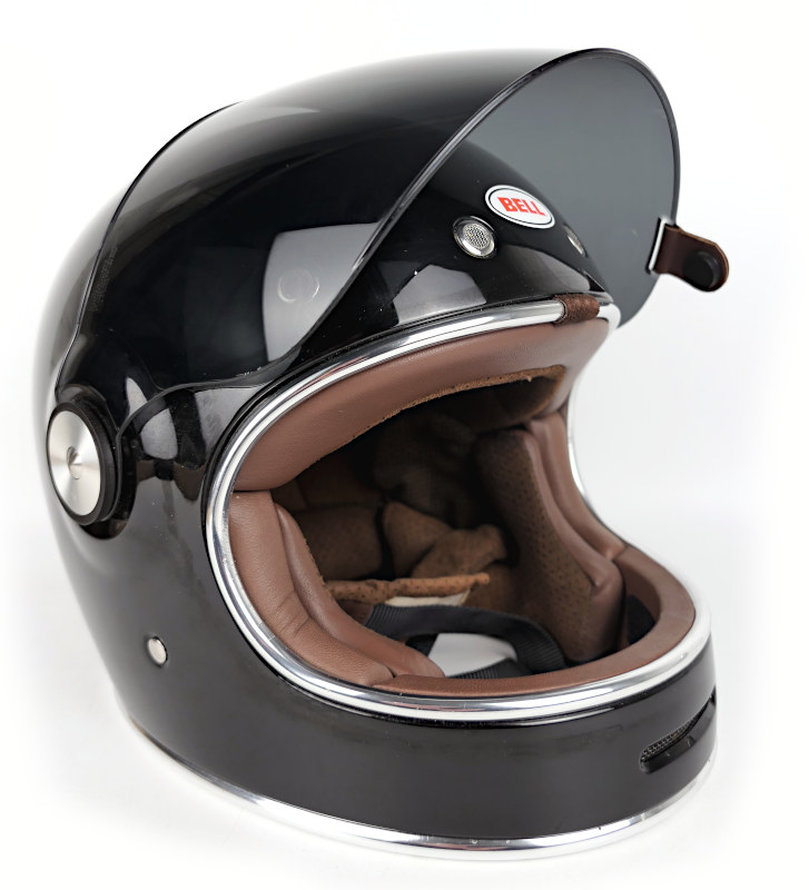 Integrální černá retro helma BELL Bullitt, vel: XL