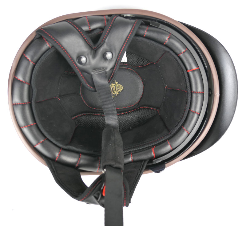 Zánovní chopper helma "kokoska" GXT skořápka, vel: L