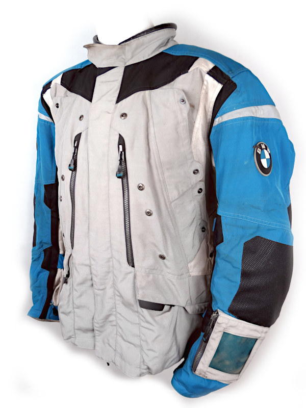 Pánská textilní bunda + kalhoty BMW Rallye s chrániči, vel: 56/XXL