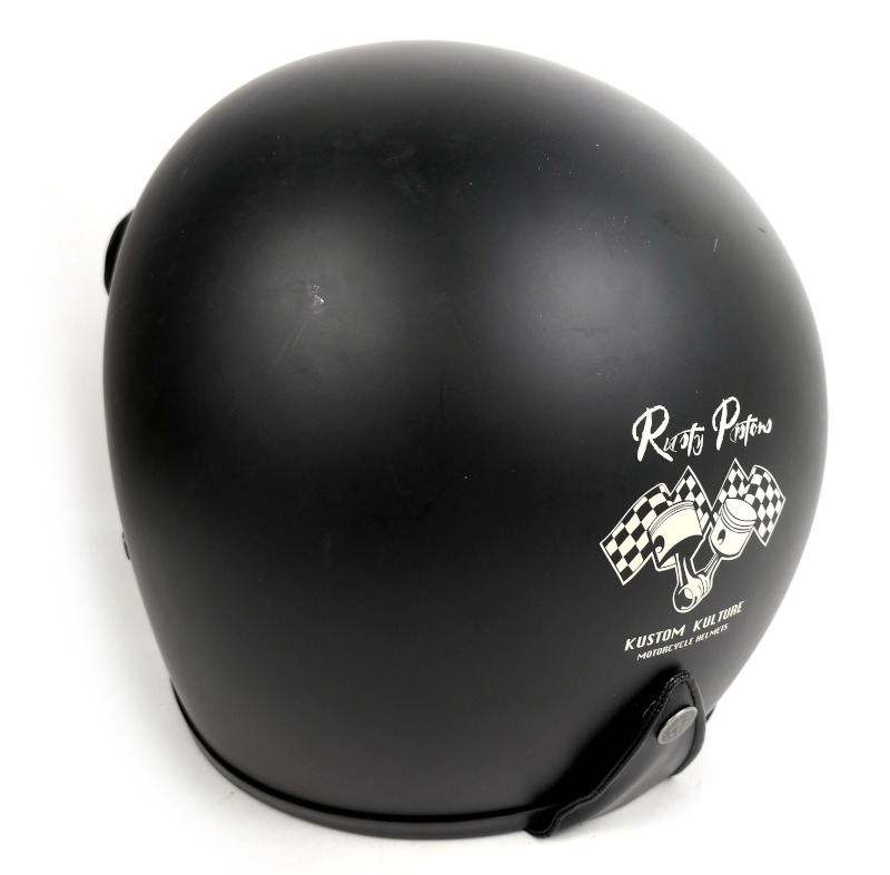 Retro helma Rusty Pistons RPHE13 Cross over + brýle, vel: XS