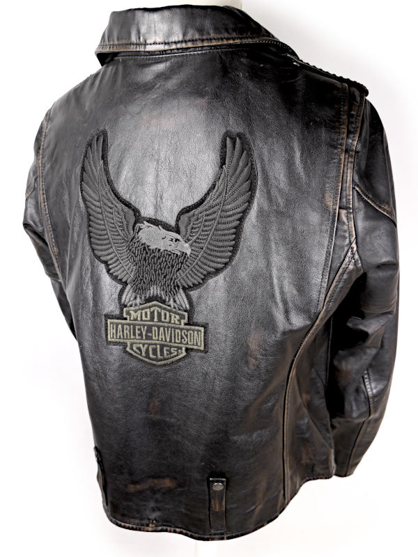 NOVÁ Dámská kožená bunda HARLEY-DAVIDSON bez chráničů, vel: XL