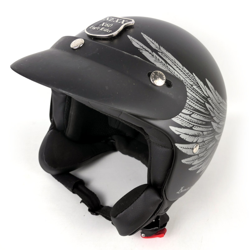 Otevřená helma NEXX Eagle Rider + brýle, vel: S