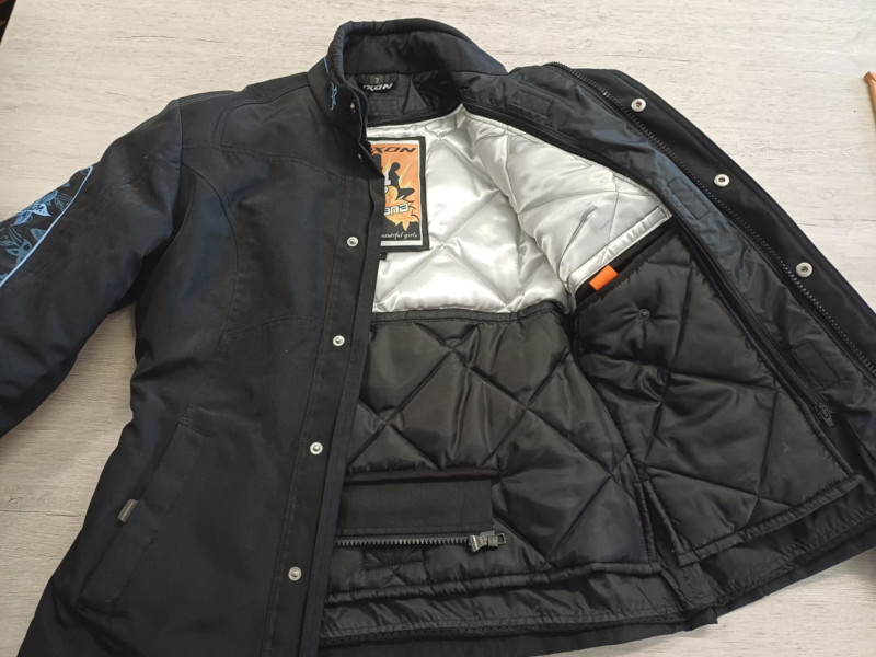 Zánovní dámská voděodolná bunda IXON NIRVANA, vel: 7/XL