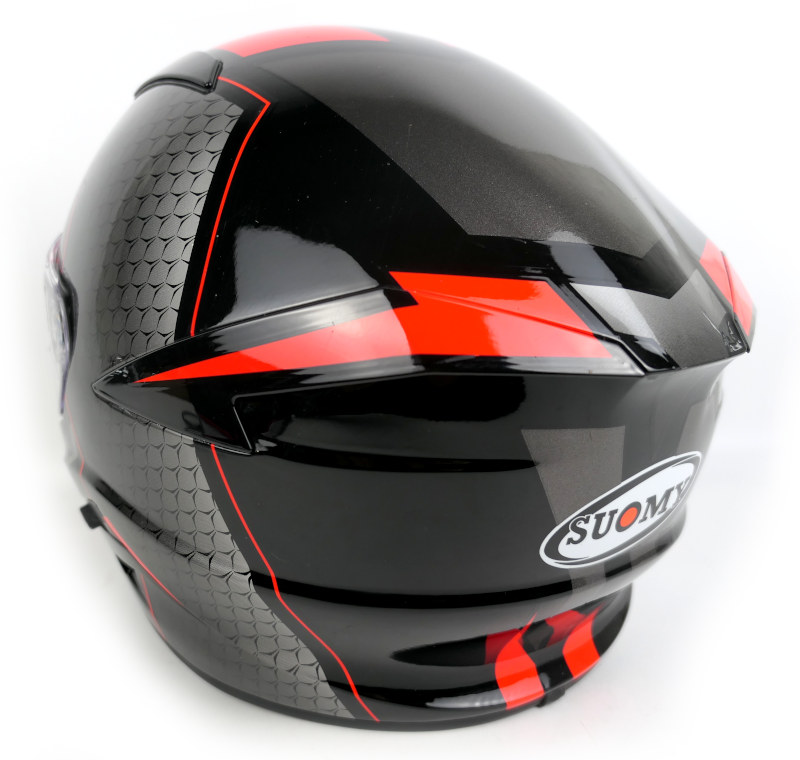 Integrální helma Suomy Speedstar Rap, červená/černá - vel. XL