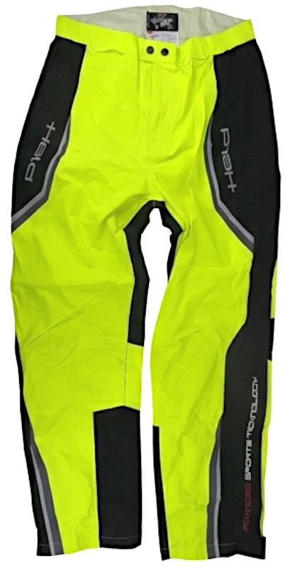 Zánovní set do deště Held Rainblock, fluo žlutá - vel. XL 