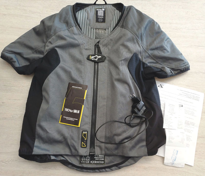 Zánovní airbagová vesta Alpinestars Tech-Air 5 - vel. XXL