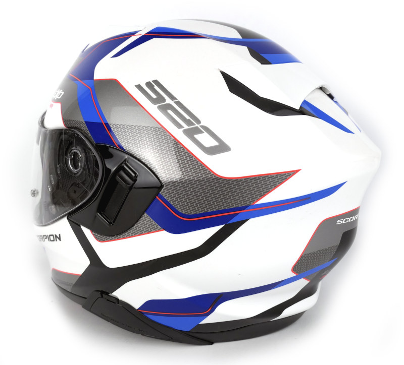 Integrální helma Scorpion EXO-520 EVO Air Elan, modrá/bílá - vel. M