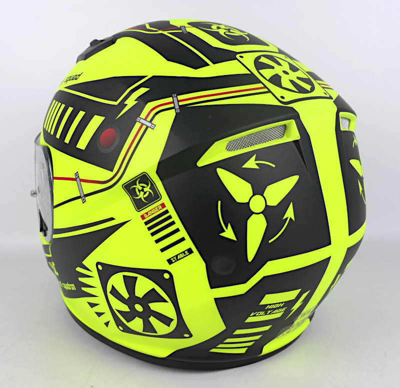 Zánovní integrální helma HJC CS-15 Tarex, fluo-černá - vel. L