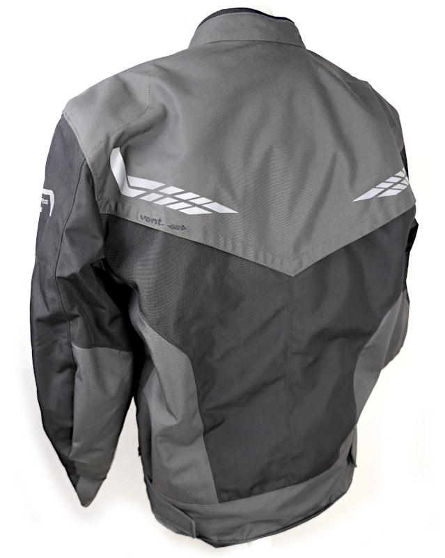 Nová letní moto bunda Lindstrands Nyhamn, šedo-černá - vel. 54 (XL)