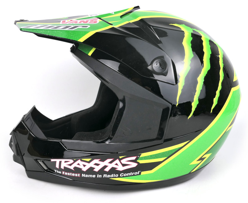 Motokrosová helma Thor Quadrant 2, černo-zelená - vel. L