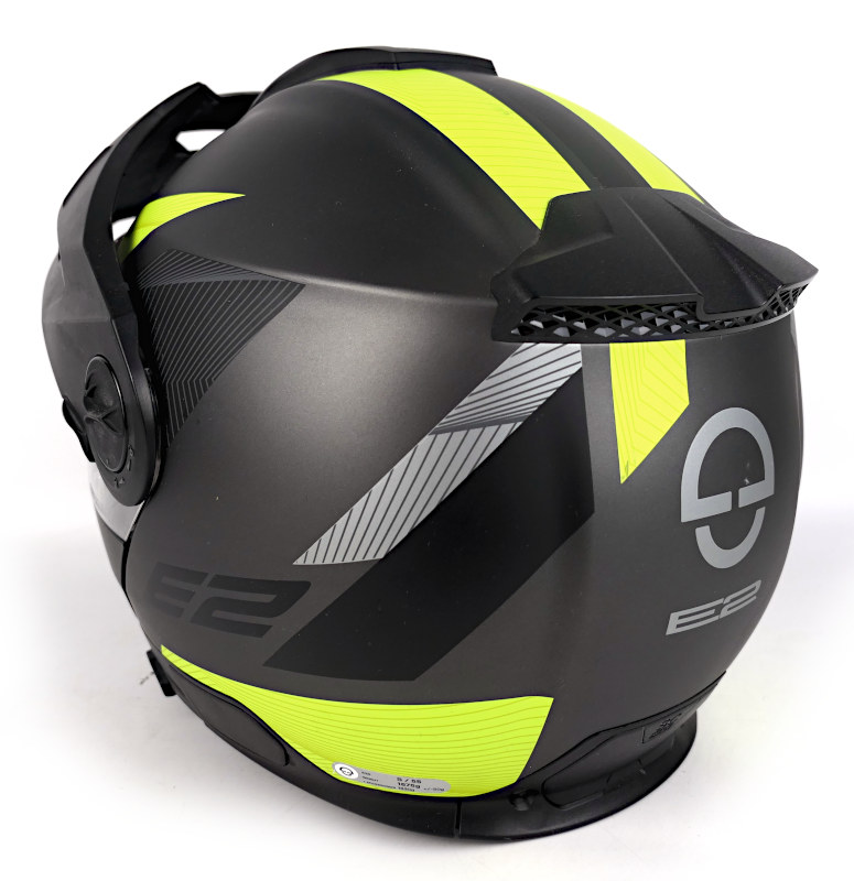 Vyklopná moto helma SCHUBERTH E2 Defender Yellow - vel. S (55 cm)