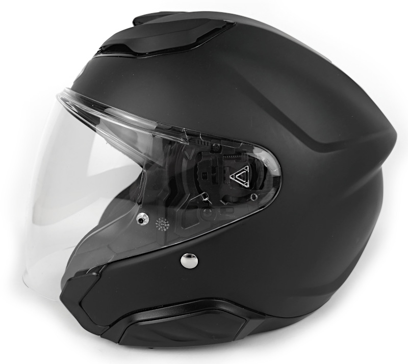 Zánovní otevřená moto helma HJC F31 Solid, černá - vel. M