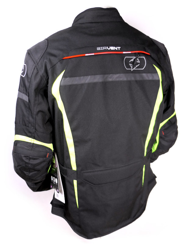 Nová dámská cestovní bunda Oxford Dakota, černá/fluo - vel. XXL