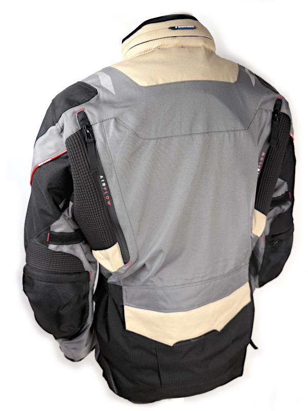 Nová cestovní moto bunda Oxford Montreal 3.0, černá/šedá/béžová - vel. L