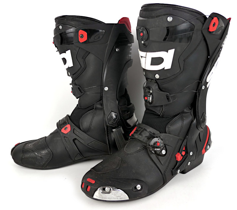 Sportovní moto boty Sidi Rex, černo/bílo/červené - vel. 46