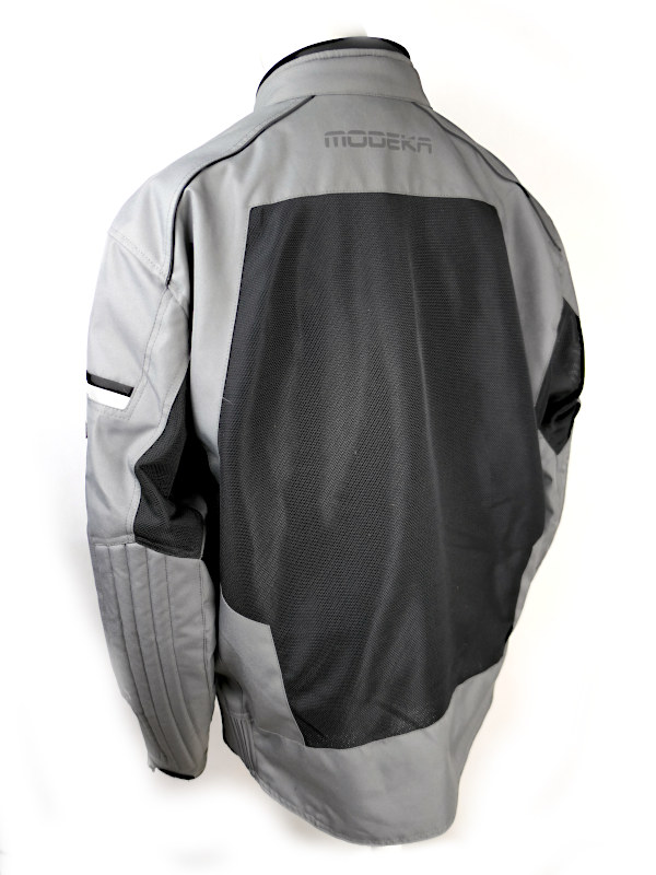 Pánská letní síťovaná bunda Modeka Air černá/šedá - vel. 4XL
