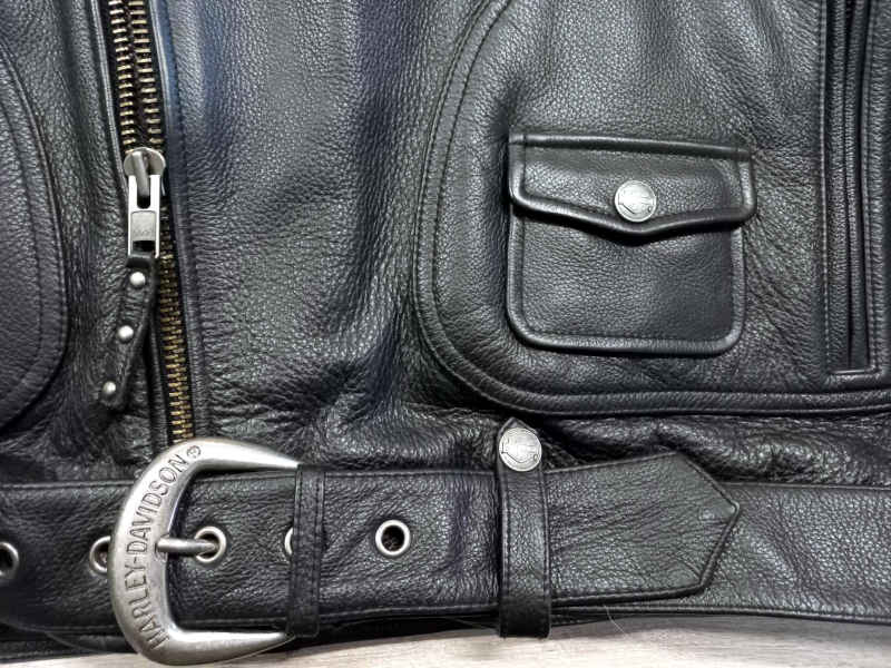 Pánská kožená bunda HARLEY-DAVIDSON, vel: 3XL