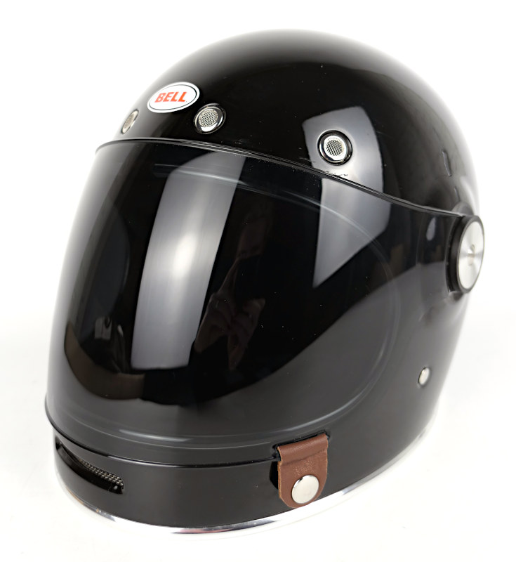 Integrální černá retro helma BELL Bullitt, vel: XL