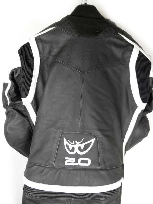 Pánská dvoudílná kožená kombinéza BERIK Flumatic, vel: 54/XL