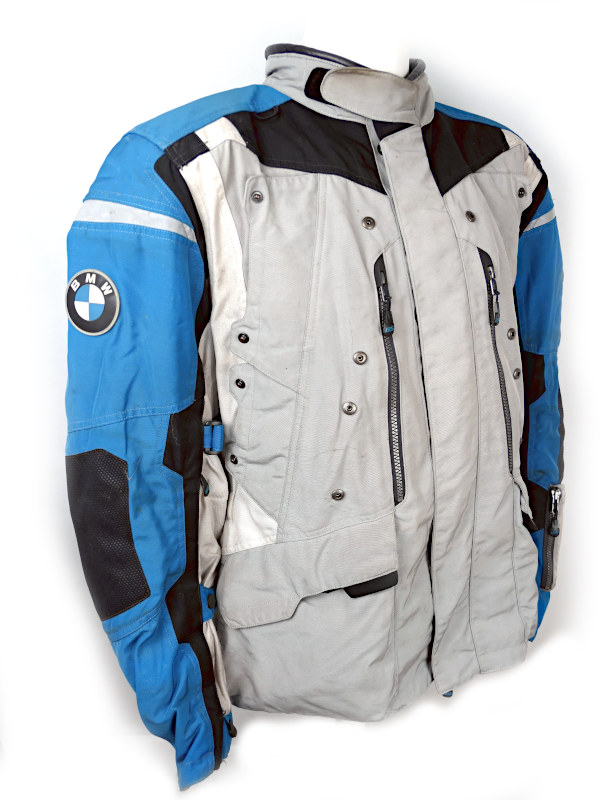 Pánská textilní bunda + kalhoty BMW Rallye s chrániči, vel: 56/XXL