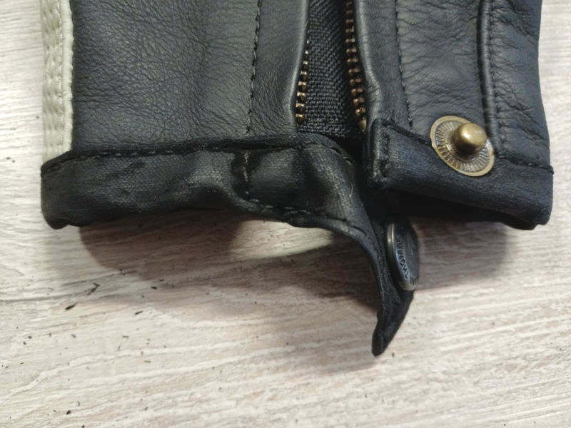 Kožená bunda FRANK THOMAS Cafe Racer, vel: 58/3XL