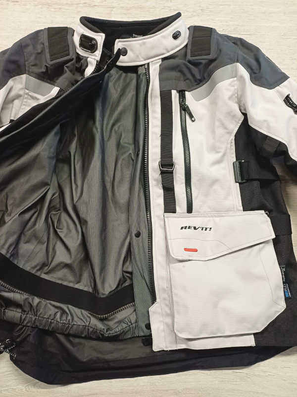 Pánská adventure bunda Revit Sand 3, světlá – vel. L