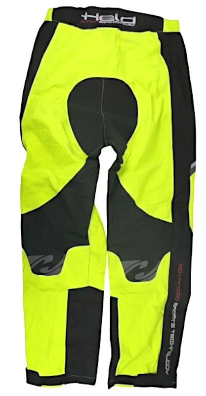 Zánovní set do deště Held Rainblock, fluo žlutá - vel. XL 