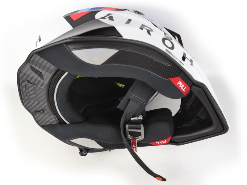 Enduro helma Airoh Commander 2 Doom + interkom Interphone U-COM8R - vel. XL