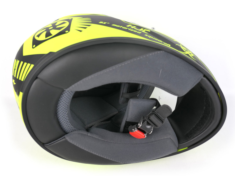 Zánovní integrální helma HJC CS-15 Tarex, fluo-černá - vel. L