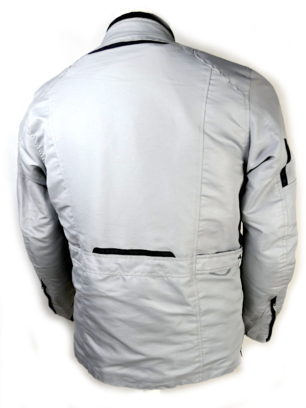 Dámská textilní moto bunda Axo Urban s membránou, světlá - vel. L