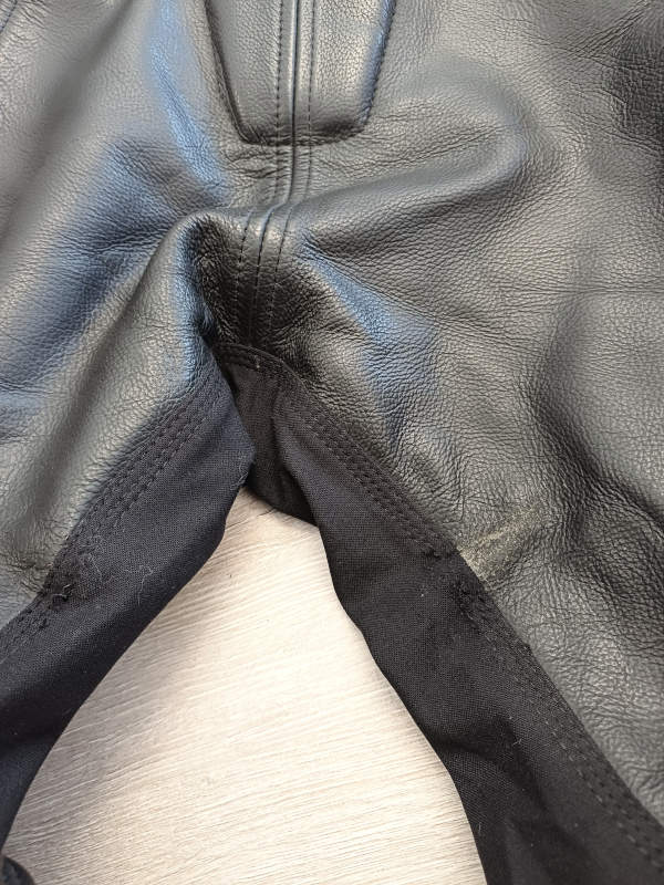 Sportovní kožené moto kalhoty Revit Vertex GT se slidery - vel. 54 (XL)