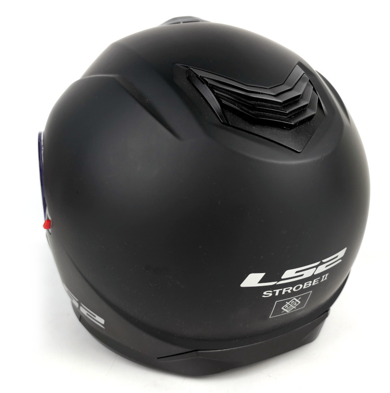 Zánovní výklopná helma LS2 FF908 Strobe II, matná černá - vel. 3XL