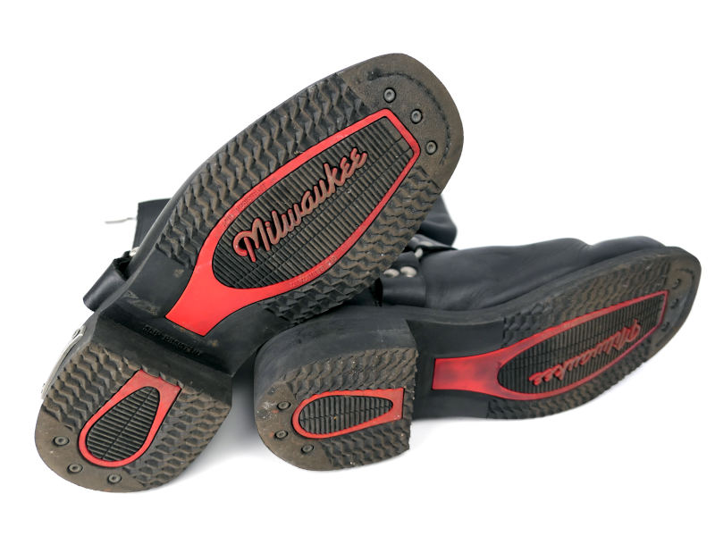 Kožené boty MILWAUKEE, vel: 41