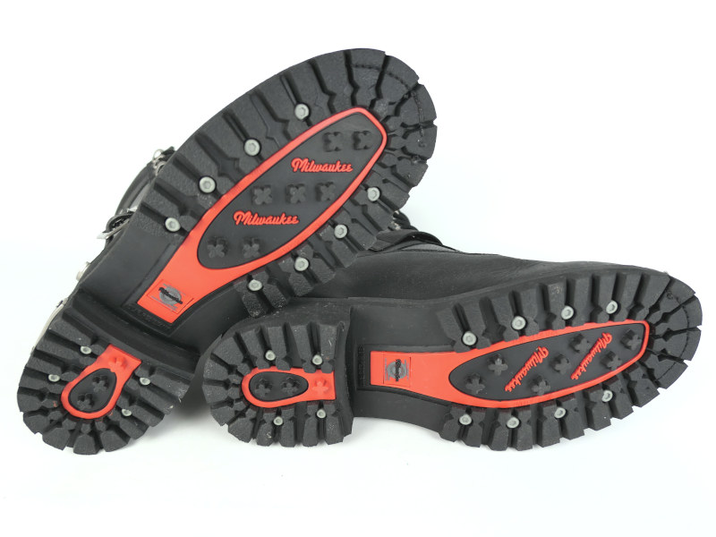 NOVÉ Kožené boty MILWAUKEE Renegade, vel: 46D