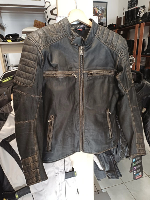 Pánská kožená bunda REBELHORN Hunter Pro Vintage, vel: XS