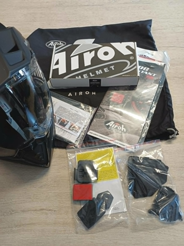 Enduro helma Airoh Commander, černá matná - vel. XS