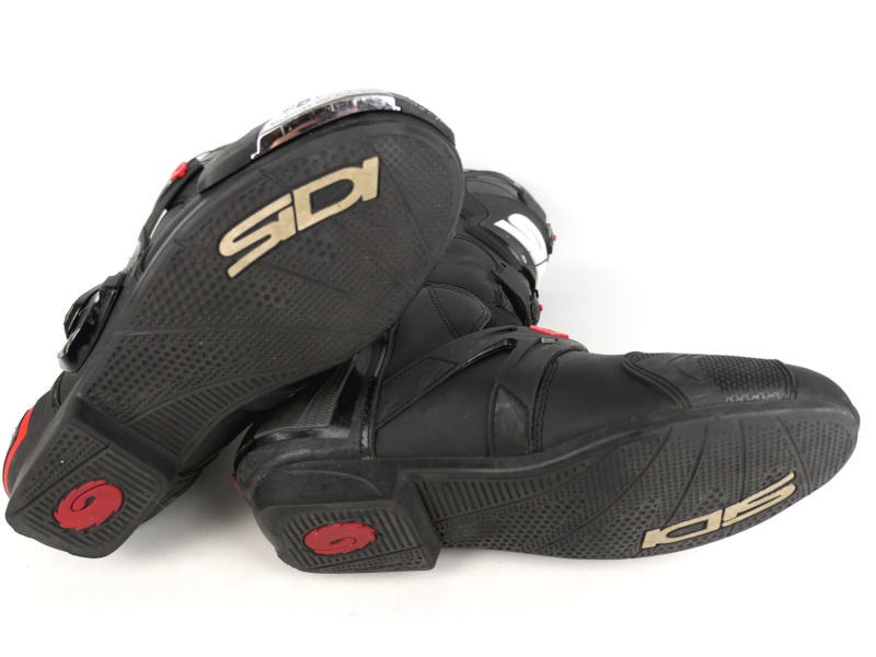 Sportovní moto boty Sidi Rex, černo/bílo/červené - vel. 46