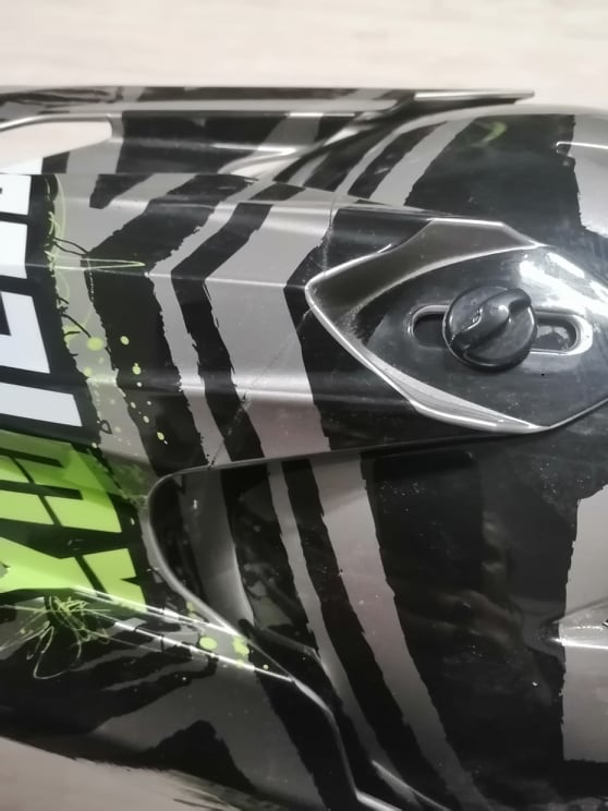 Motokrosová helma O´NEAL 812 Ricky Dietrich Replica, Monster Energy, vel: M