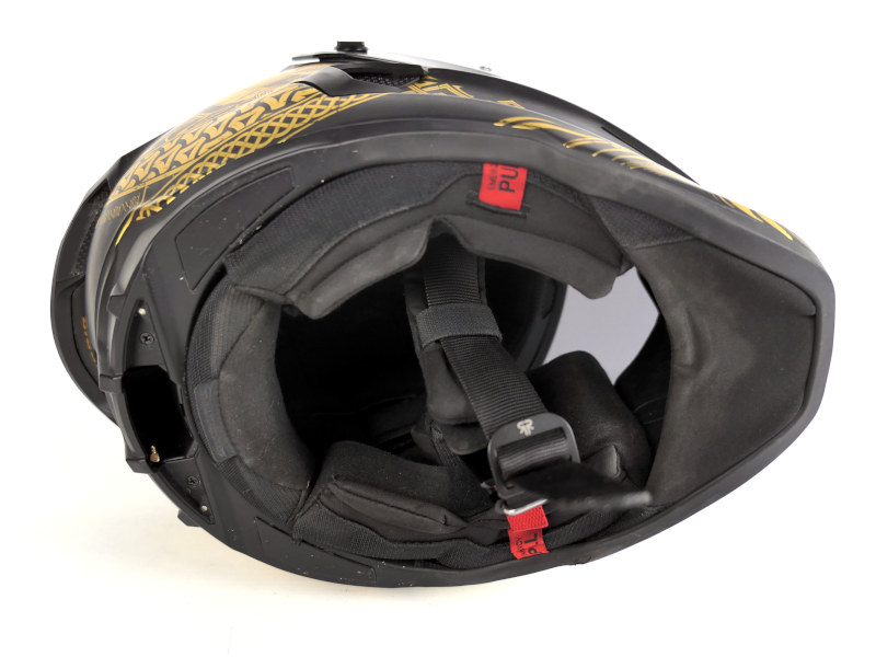 Integrální karbonová helma RUROC Atlas 4.0 Fenrir + čiré plexi, vel: SM/55-57