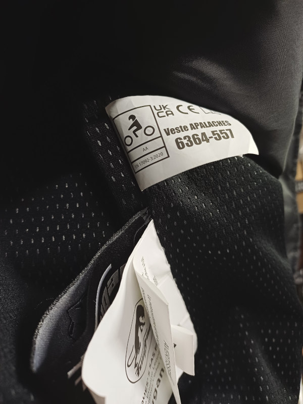 Nová pánská moto bunda Furygan Apalaches - modrá/šedá/červená, vel. 4XL