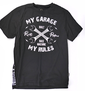 Zánovní pánské bavlněné tričko Rusty Pistons, vel: L